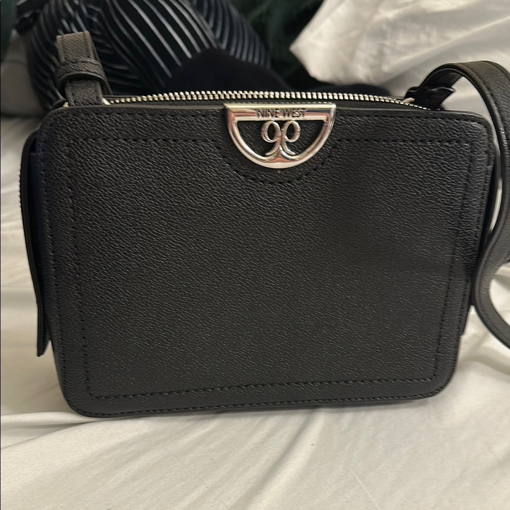 Nine West Black Crossbody Bag with Timeless Appeal
